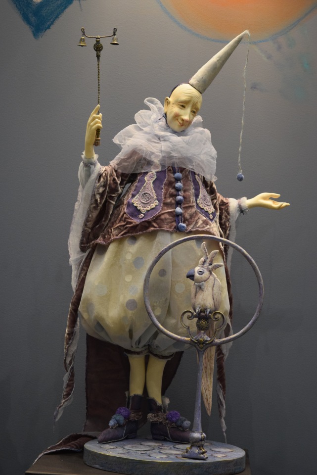 VII Московская международная выставка "Искусство Куклы". Портреты кукольной души или незримый диалог. Часть 2