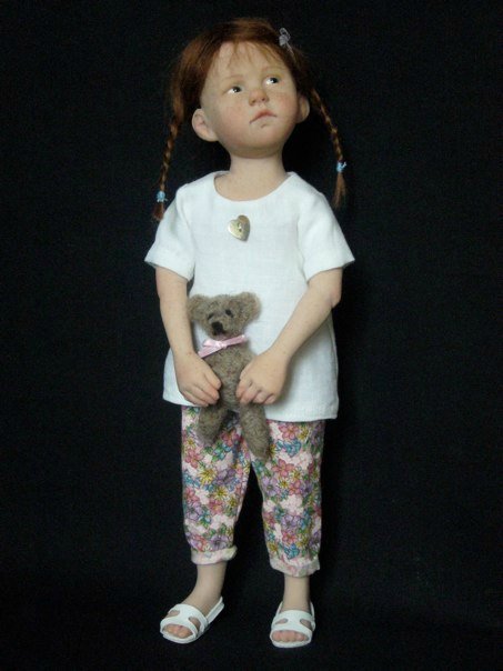 Авторские куклы Лауренс Руе, Laurence Ruet dolls. Творчество талантливого мастера из Франции