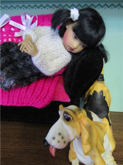 Ричалл,крошка Ри, коллекционная кукла от Helen Kish