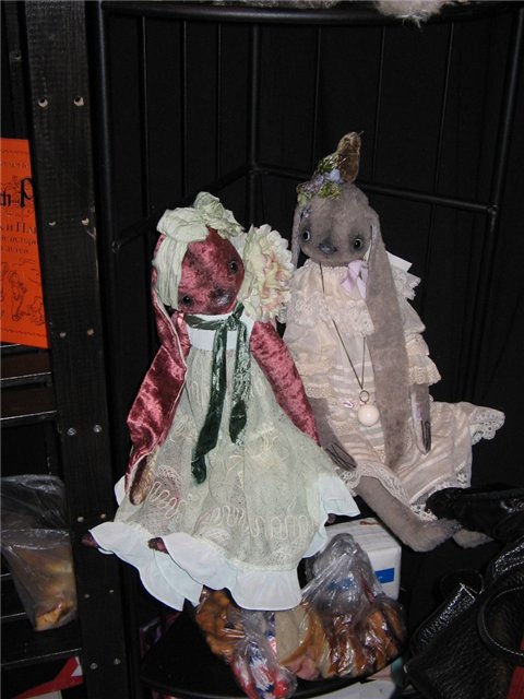 Медведи и их друзья на выставке "Искусство куклы" 2011