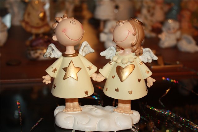 Накануне Рождества — Фарфоровые статуэтки и фигурки: винтаж