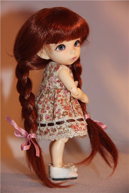 Нежные ноты весны. Малышки БЖД Лилу, Амели и Теа (фото 4)