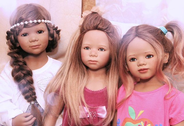 В нашем полку прибыло! Коллекционные куклы Annette Himstedt (фото 7)