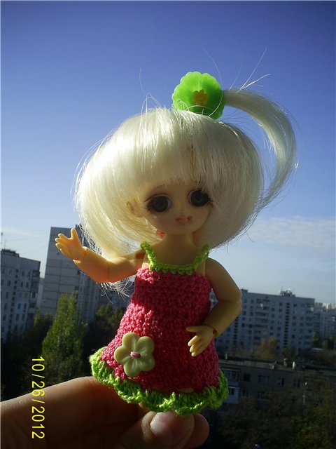 Наряжались, наигрались - и немного показались. Обновки для куклы БЖД