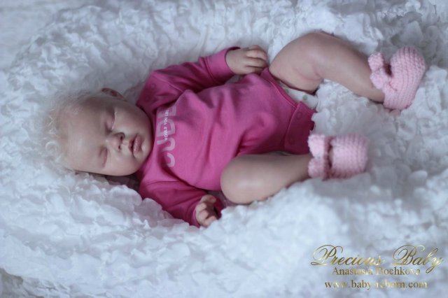 Маленькая снежинка! Кукла реборн Анастасии Бочковой