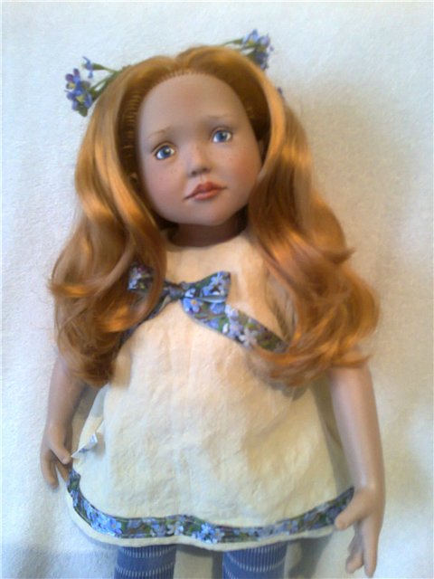 Милый рыжик - игровая кукла Tania от Zwergnase (фото 2)