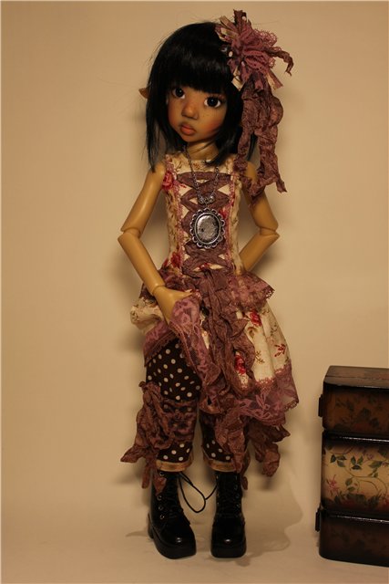 Девушка 60 х или "Винтажная роза" (фото 3)