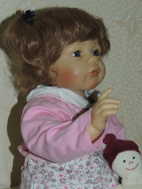 Нежная малышка Надюша от Bettine Klemm