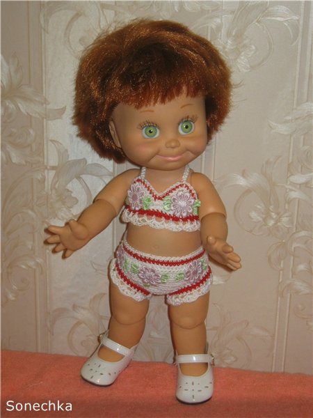 Летний гардероб для маленькой модницы фейсинки Шерри