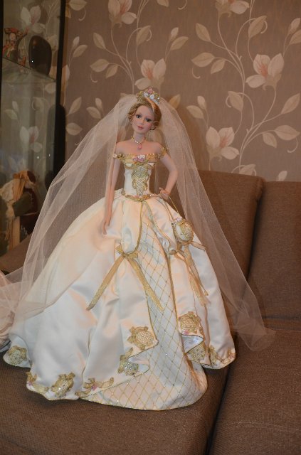 Фарфоровая кукла, невеста The Ashton-Drake Galleries (фото 2)