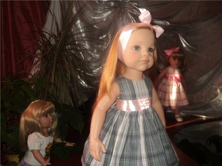 Девчушки любят наряжаться! Наряды для кукол Готц и не только