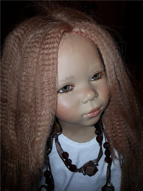 Превращение морской принцессы в обыкновенную девочку! Кукла Annette Himstedt (фото 4)