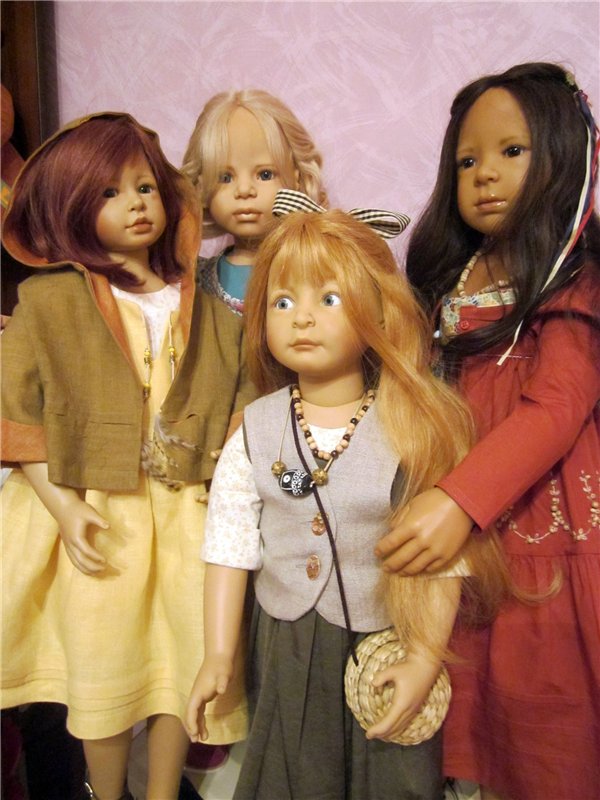 Моя маленькая плюшкокомпания, коллекционные куклы от Heidi Plusczok