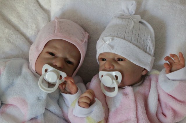 Ангелочки малыши... Куколки реборн Вишни Виктории