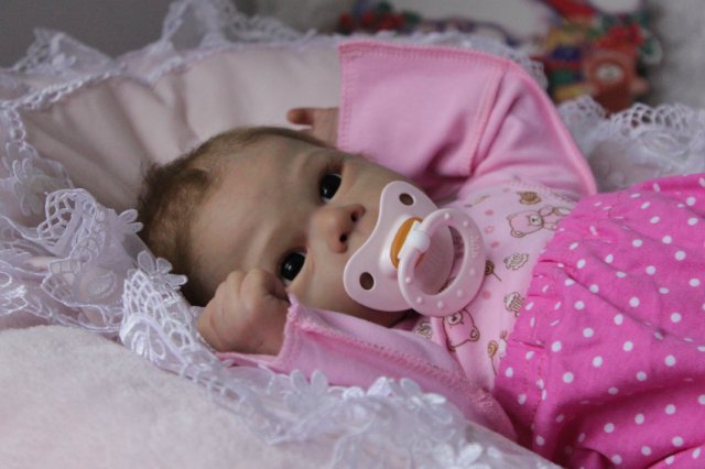 Мышонок Ульяша 3... Куколка реборн Виктории Вишни