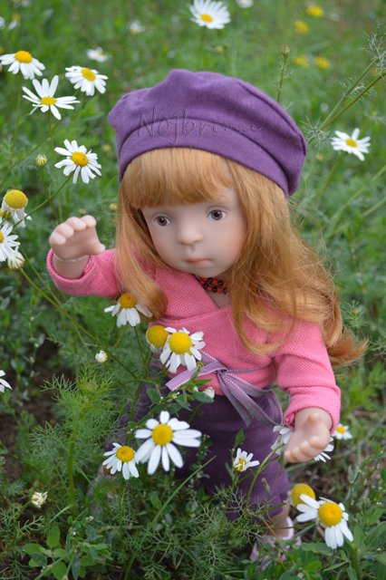 Осень с Линой. Кукла от Kaethe Kruse (фото 5)