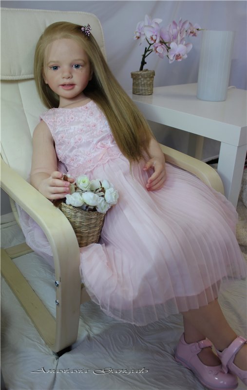 Святослава. Мой светлый ангел. Кукла реборн Анастасии Гангало