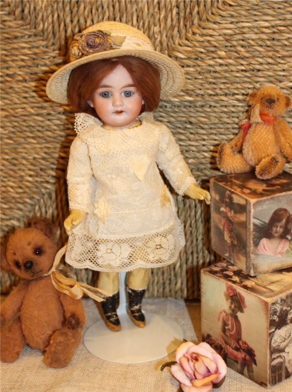 Новый образ Марселины, антикварная куколка Armand Marseille