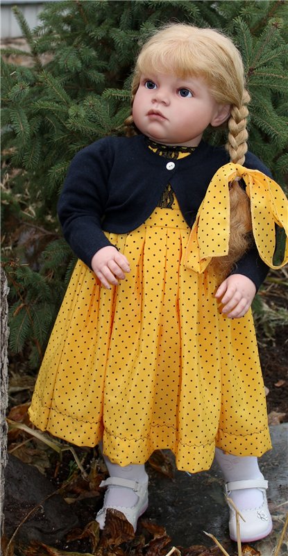 Танечка. Кукла-реборн Елены Иваховой | Бэйбики Танечка. Кукла-реборн Елены Иваховой