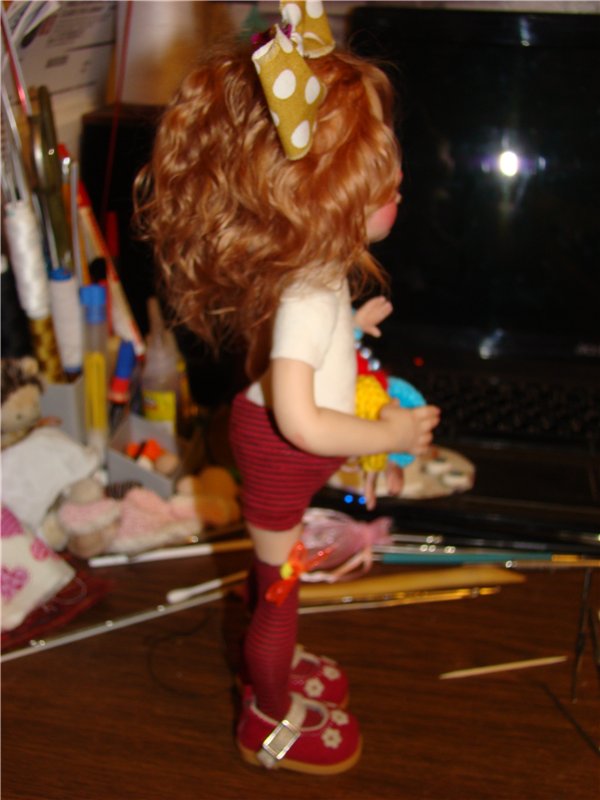 Арлекина. Авторская кукла Кондрашовой Ирины (фото 2)