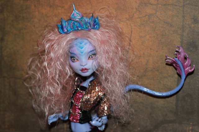 ООАК Monster High — ООАК Monster High и Ever After High: репейнт (фото 3)
