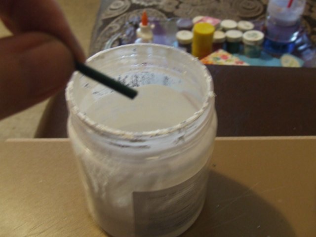 Мастер-класс "Создание принадлежностей для художника. Масштаб 1:12"