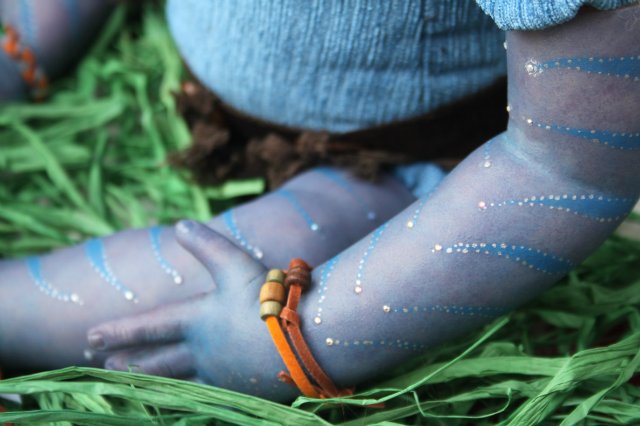 Аватарёнок Вишно (защитник) - кукла от Элины Кудрявцевой