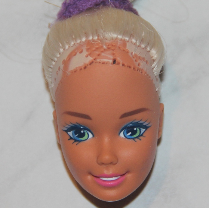 Простушка и розовый куст — Реставрация и преображение кукол: ремонт (фото 5)