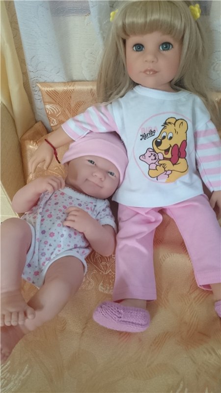 В нашем кукольном семействе пополнение