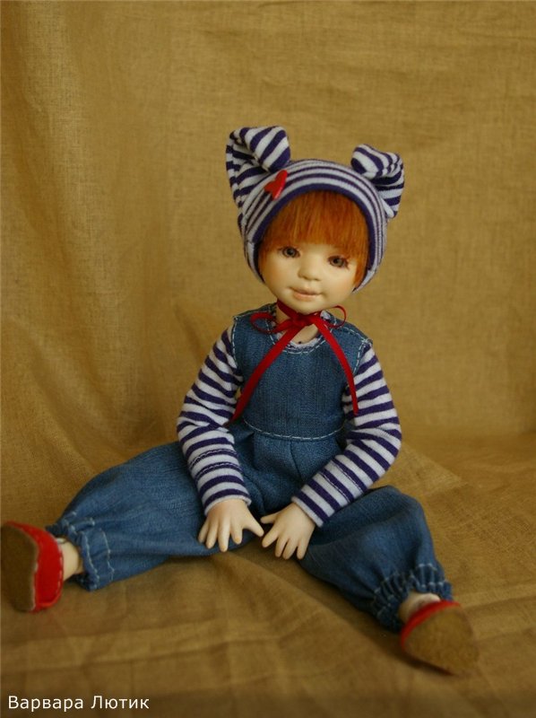 Новая коллекция шарнирных кукол "Карапузики" Автор Варвара Лютик (фото 4)