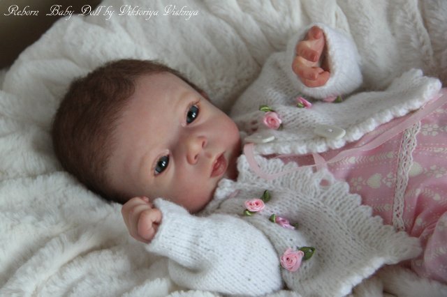Аделиночка 2... Куколка реборн Виктории Вишни