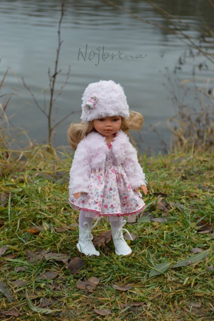 Эмили зимний образ. Кукла Antonio Juan