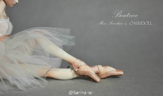 Необычайно нежные балеринки от Oasis doll "Miss Porcelian"