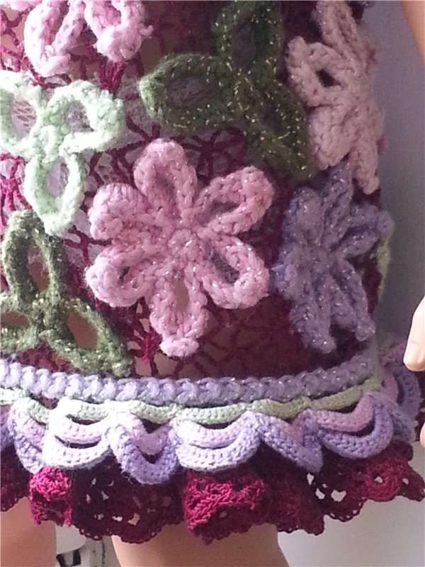 "Вишневый сад" среди зимы (новое платье для ГОТЦ) (фото 2)