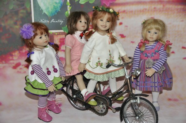 4 плюшечки - ватрушечки — Куклы Heidi Plusczok (Хайди/Хейди Плюсчок) — фото (фото 3)