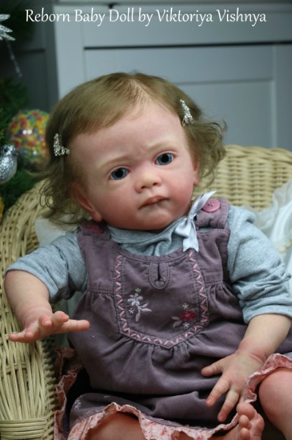 Настенька из сказки Морозко! Куколка реборн Виктории Вишни