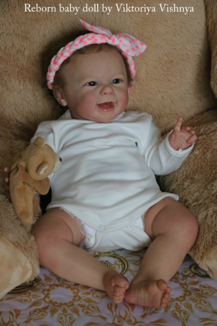 Мейзи... Куколка Реборн Виктории Вишни