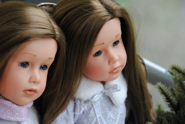 Gotz: Снегурочка 2007 vs Фигуристка 2008 | Бэйбики Gotz: Снегурочка 2007 vs Фигуристка 2008