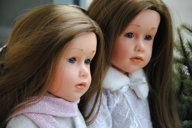 Gotz: Снегурочка 2007 vs Фигуристка 2008 | Бэйбики Gotz: Снегурочка 2007 vs Фигуристка 2008