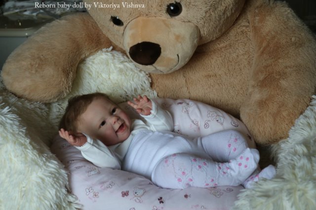 Мейзи... Куколка Реборн Виктории Вишни