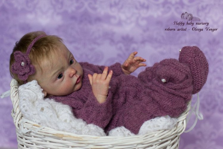 Мой ангел, моя нежность, моя Амелия. Кукла реборн Олеси Венгер