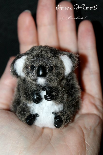 Миниатюрные создания — Игрушки в смешанной технике (мех и глина): Арт