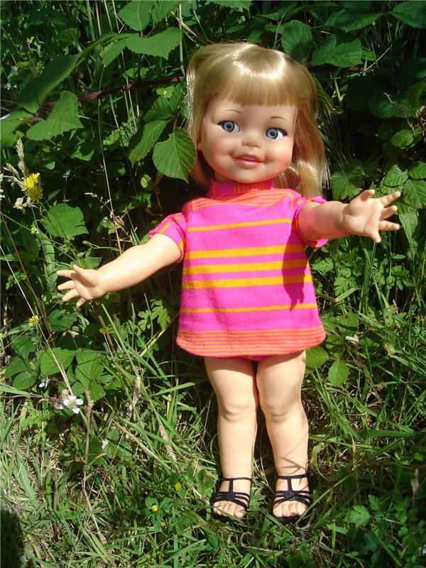 Ну а дружба начинается с улыбки. Кукла Гиглисс (фото 5)