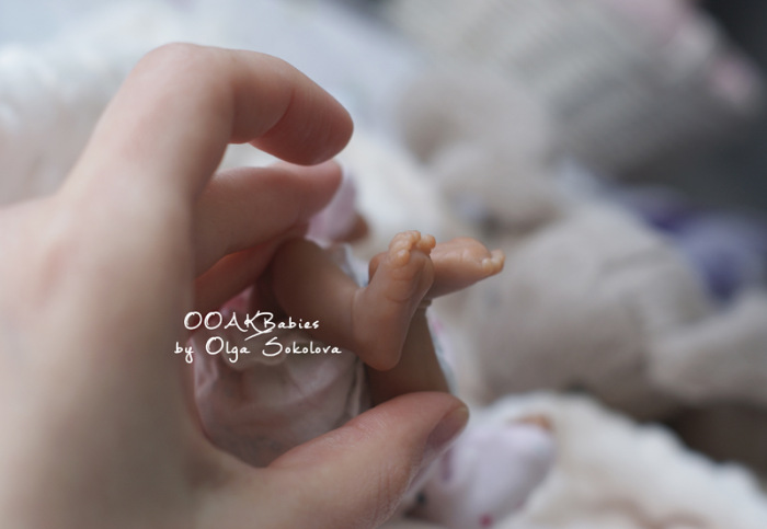 Мия, Макс, Клара, Бэн, Соня. Младенцы ООАК Ольги Соколовой (фото 2)