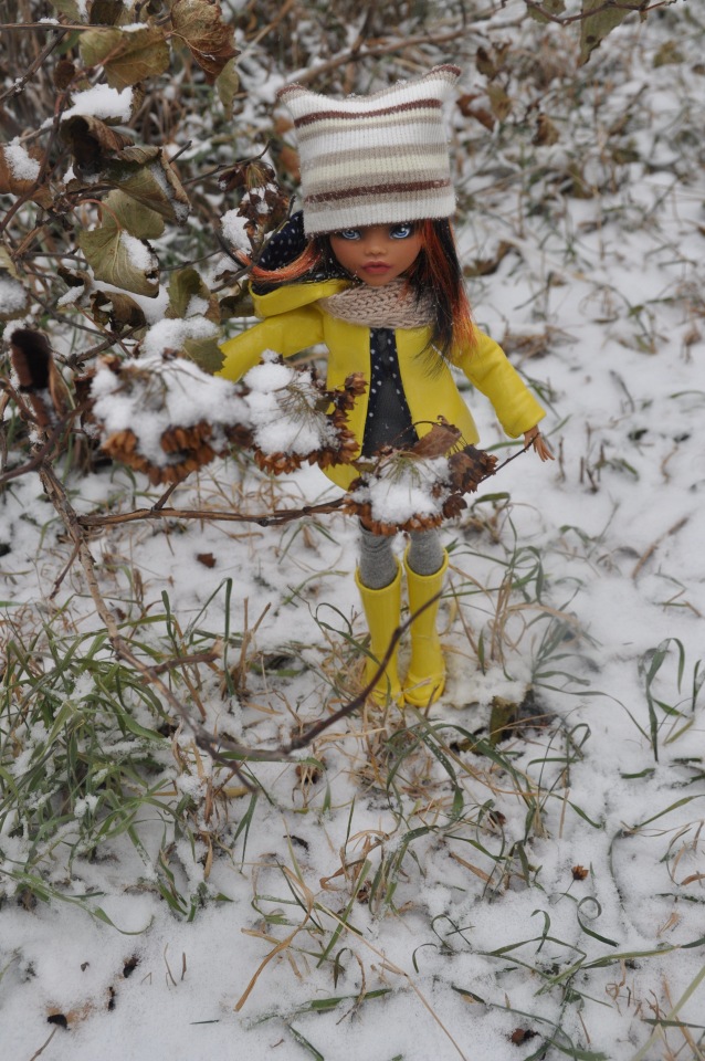 Первый снег — ООАК Monster High и Ever After High: репейнт