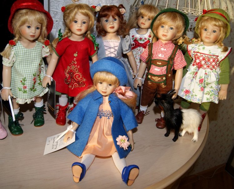 Плюшек много не бывает - маленькие принцессы от Heidi Plusczok