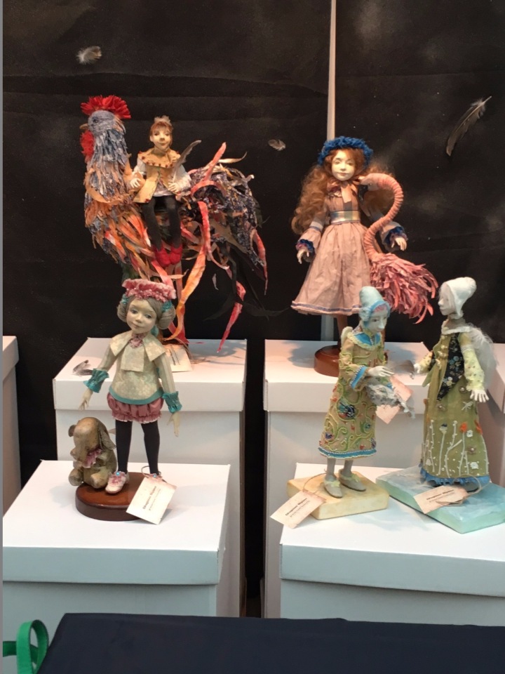 Москва "Гостиный двор" 2016 - Международная выставка "Искусство куклы" - мой взгляд