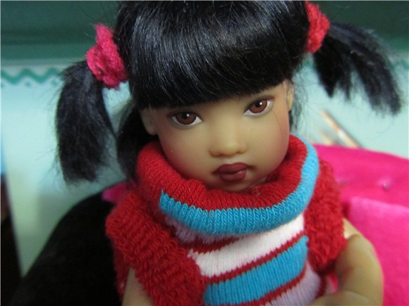 Маленькая история о маленькой девочке. Коллекционная кукла от Helen Kish (фото 6)