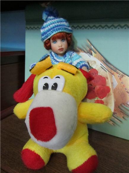 Рабочие будни, но скучать не приходится. Куклы Helen Kish