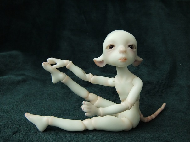 Мышка - Малышка. Авторская кукла Лидии Снуль (фото 2)